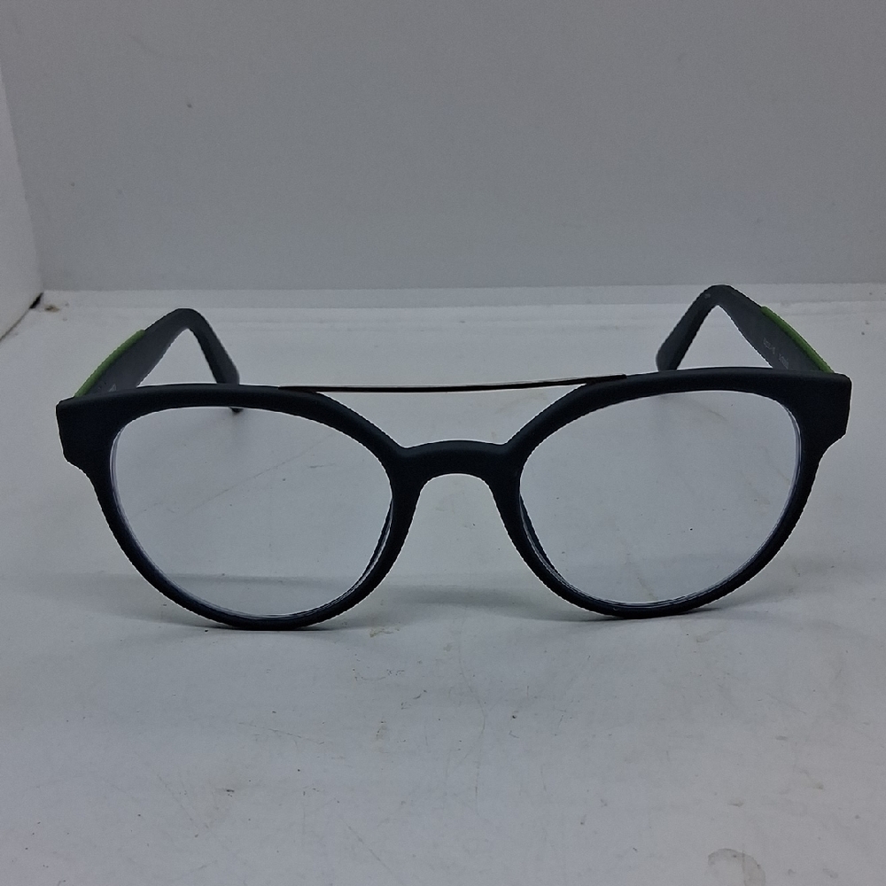 NWOT Rxable Mens Revel 2803 Navy Blue/Lime Green Eyeglass Frames